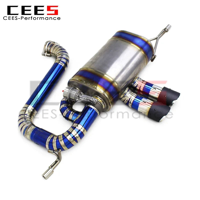 CEES Titanium Valve Catback Exhaust System For Lotus Exige V6 3.5T 2012-2019 Racing Exhaust Pipe Muffler Escape Auto Parts