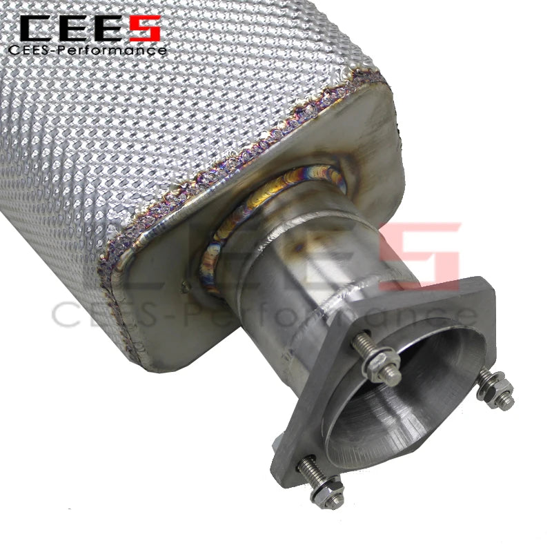 cees Valvetronic Catback Exhaust pipe for Mercedes-Benz G63 AMG W463 2013-2019 Exhaust System G63 Exhaust Downpipe