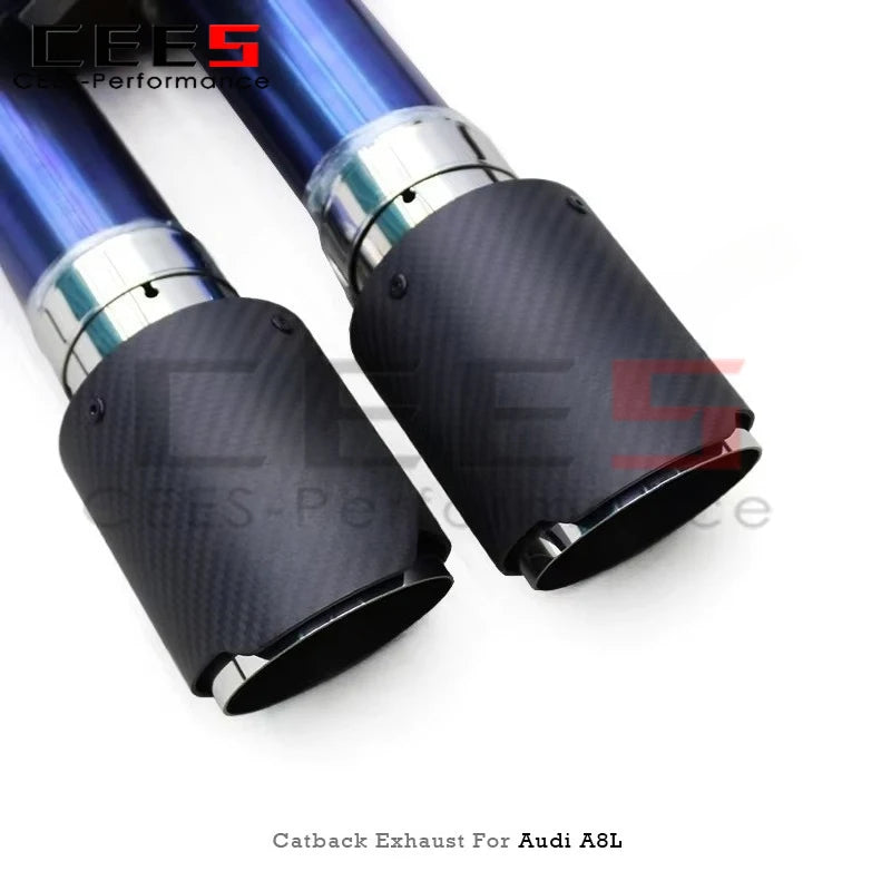 Audi A8L D4 4.0T 2011-2023 Valved Sport Exhaust System