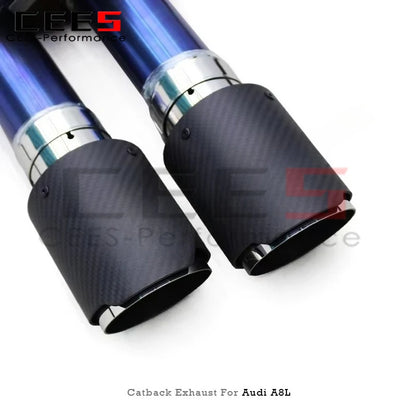 Audi A8L D4 4.0T 2011-2023 Valved Sport Exhaust System