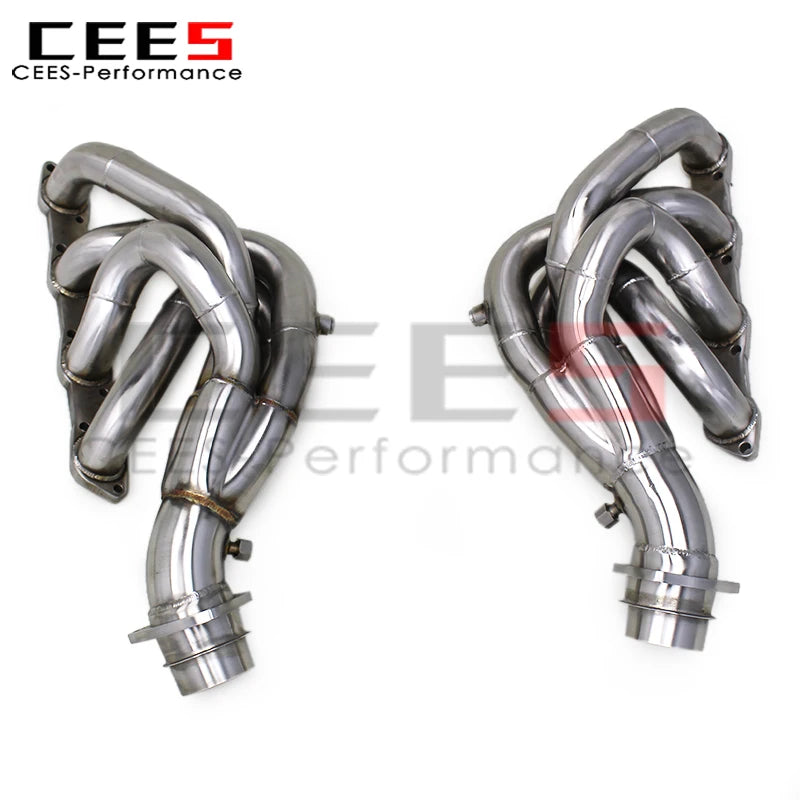 cees Exhaust Manifold Pipes for Ferrari F430 Spider/Coupe 4.3L 2005-2008 SS304 Stainless Steel Car Escape Exhaust Pipe System