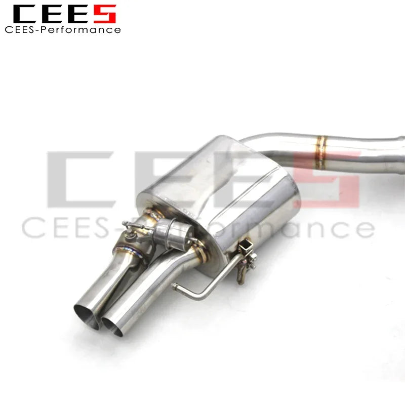 CEES Catback Exhaust For Audi RS6 C7/C7.5 4.0T 2013-2018 Car Exhaust System Exhaust Pipe Muffler Stainless Steel Pipes Escape