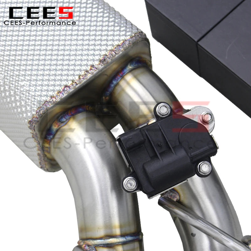 cees Valvetronic Catback Exhaust pipe for Mercedes-Benz G63 AMG W463 2013-2019 Exhaust System G63 Exhaust Downpipe