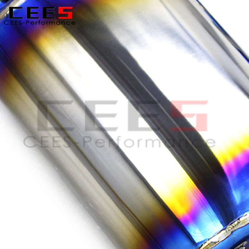 cees Titanium Equal Length Valved Sport Exhaust Pipe for BMW  M3 M4 F87 F80 F82 M2C M2 Competition3.0T Catback Exhaust System