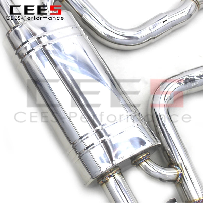 Catback exhaust For PORSCHE Cayenne 958 4.8 2010-2016 Stainless Steel High Performance Exhaust valve control Exhaust Pipe