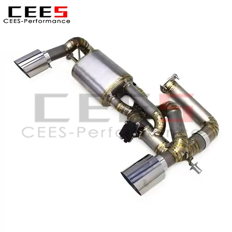 cees Tuning Catback Exhaust Pipes for Lotus EMIRA 2021-2022 Titanium Car Escape Valvetronic Exhaust Pipes System Assembly