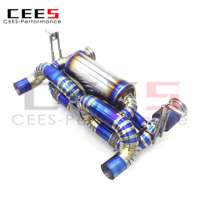 CEES Catback Exhaust System For Lamborghini Huracan STO/EVO Spyder 5.2 2019-2020 Titanium Exhaust Pipe Muffler Escape