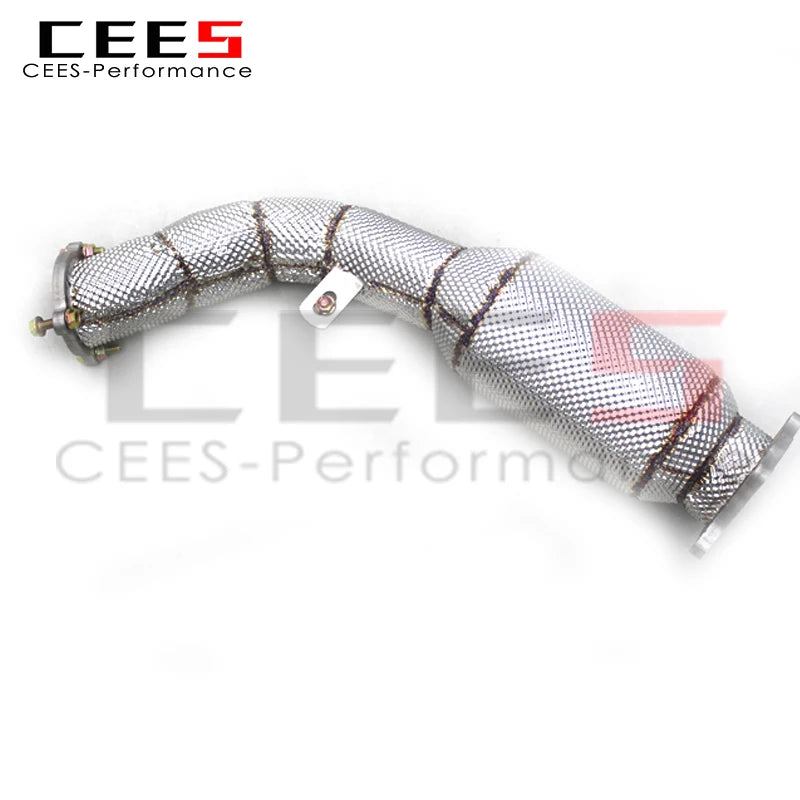 CEES Downpipe For Porsche Macan 2.0T 2021-2023 Stainless Steel Catless downpipe without catalyst with OPF Exhaust Pipe