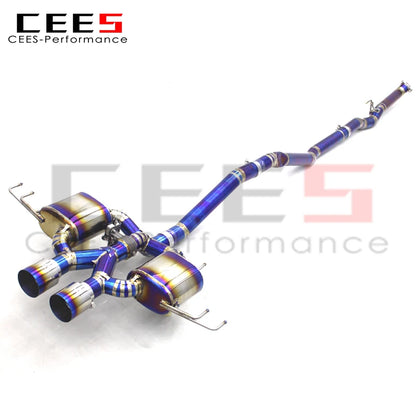 CEES Catback Exhaust For Honda CIVIC Type R/Type-R 2.0T 2017-2023  Exhaust valve control Exhaust System