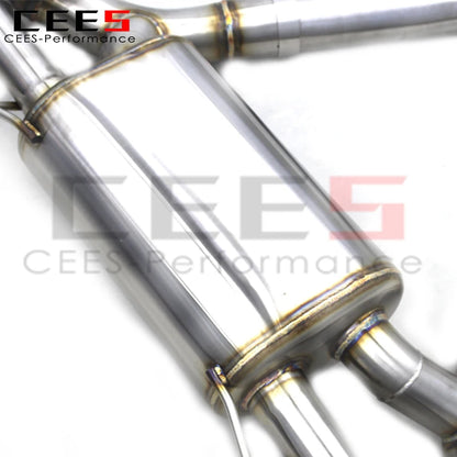 CEES Performance T304 Catback Exhaust Systems For BMW M340/M340i G20 3.0T 2019-2023 Racing Sport Car Exhaust Pipe Muffler