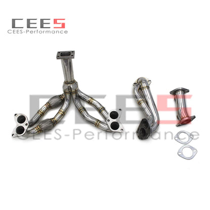 CEES For Toyota GT86/FT86/86 2.0 2014-2021Stainless steel Performance stainless steel pipe turbocharger Manifold Header