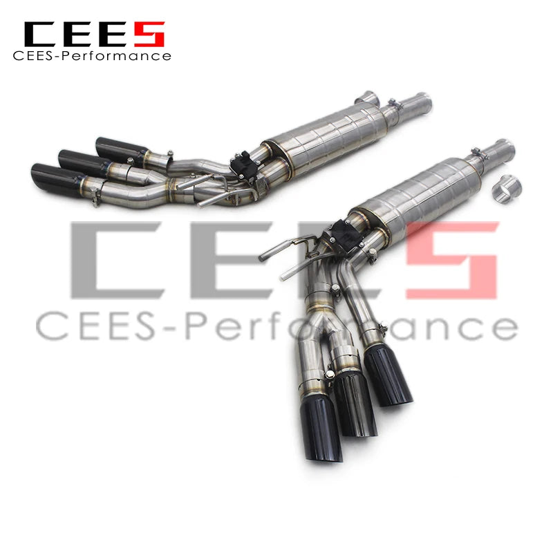 CEES Catback Exhaust Escape For Mercedes-Benz G63 W464 4.0T 2019-2023 Car Exhaust System Stainless Steel Exhaust Pipe Muffler