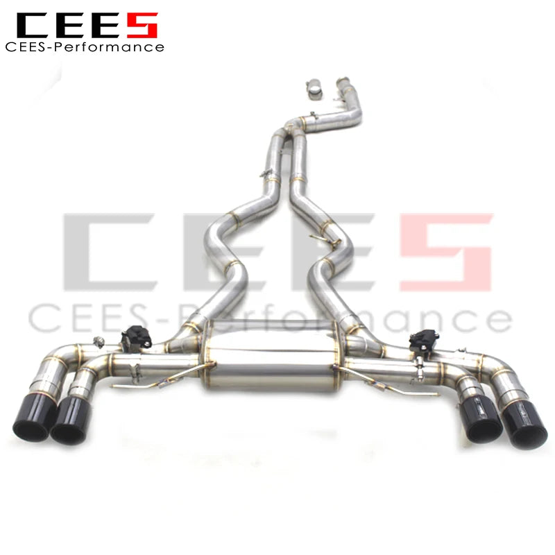 CEES Performance T304 Catback Exhaust Systems For BMW M340/M340i G20 3.0T 2019-2023 Racing Sport Car Exhaust Pipe Muffler