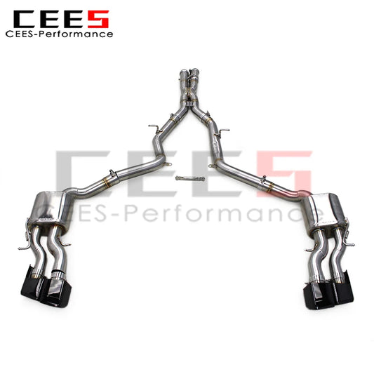 cees Catback Exhaust for Mercedes-Benz CLS63 AMG 2007-2017 Stainless Steel Pipe Muffler System Racing Car Parts Escape Assembly