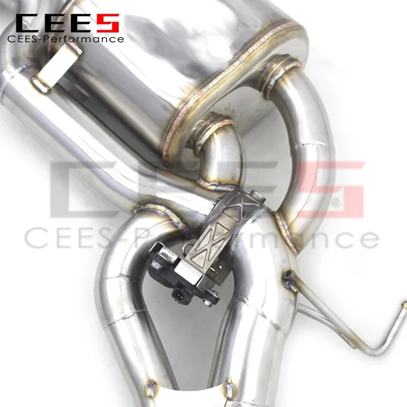 CEES Catback Exhaust For BMW 530/530i E60 2004-2010 Car Exhaust System Exhaust Pipe Muffler Stainless Steel Escape