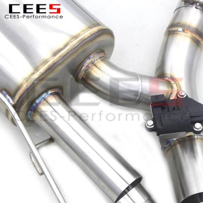 CEES Exhaust Pipes for BMW M440i G22 M340i G20 B58 3.0T 2019-2022 Racing Muffler Exhaust T304 Valve Catback Exhaust Systems