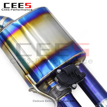 Audi A8L D4 4.0T 2011-2023 Valved Sport Exhaust System