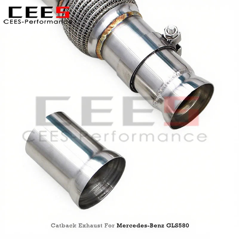 Mercedes-Benz GLS 580 M176 4.0TT Stainless Steel Valved Sport Exhaust System