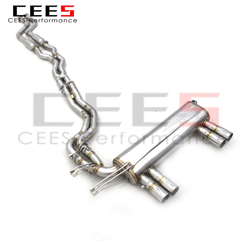 CEES High Performance Titanium Exhaust Muffler For BMW M3 E46 2004-2006 Valvetronic Catback Exhaust System