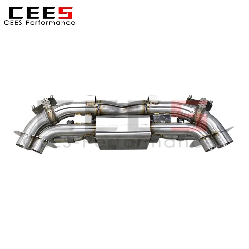 CEES OEM  Catback Exhaust System for Porsche 911 992 3.0T 2019-2024 Racing Sport Car Stainless Steel Exhaust Pipe Muffler Escape