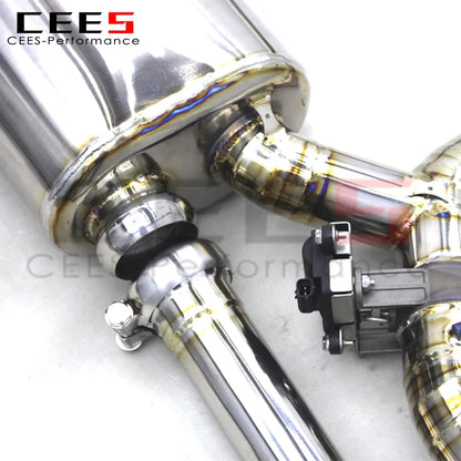 Catback Exhaust System For BMW 540/540i G30/G38 2.0T/3.0T B48 2017-2023 Titanium Escape Exhaust Pipe Muffler