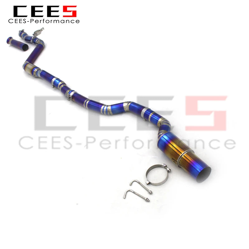 CEES Catback Exhaust For Toyota Supra A90 3.0T 2020-2023 Titanium alloy Exhaust Pipe Muffler Custom Performance Exhaust System