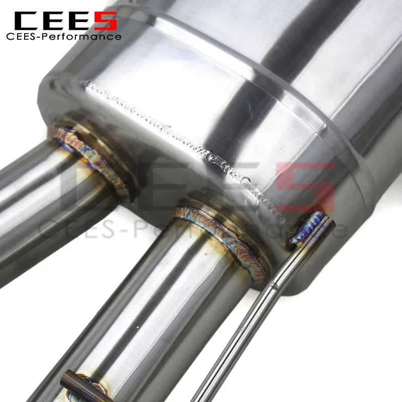 CEES Valvetronic Axle Exhaust Pipe for BMW X7 4.4TT G07 2019-2024 Stainless Steel Exhaust Valves Muffler