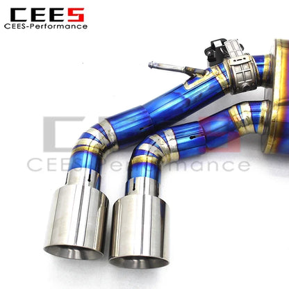 CEES Sport Muffler Catback Exhaust for VW GOLF MK7 7R 7.5R 2.0T 2012-2019 Valvetronic Exhaust Pipe Catback System