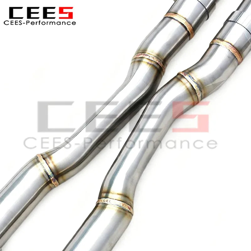 Mercedes Benz S63 AMG W221 6.2L 2008-2012 Valved Sport Exhaust System
