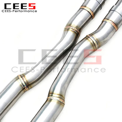Mercedes Benz S63 AMG W221 6.2L 2008-2012 Valved Sport Exhaust System