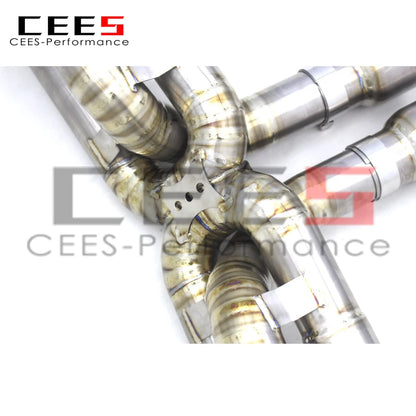 CEES Catback Exhaust For PORSCHE 718 Boxster/Cayman 2.0T 2016-2023 Exhaust System Titanium Exhaust Pipe Muffler Escape