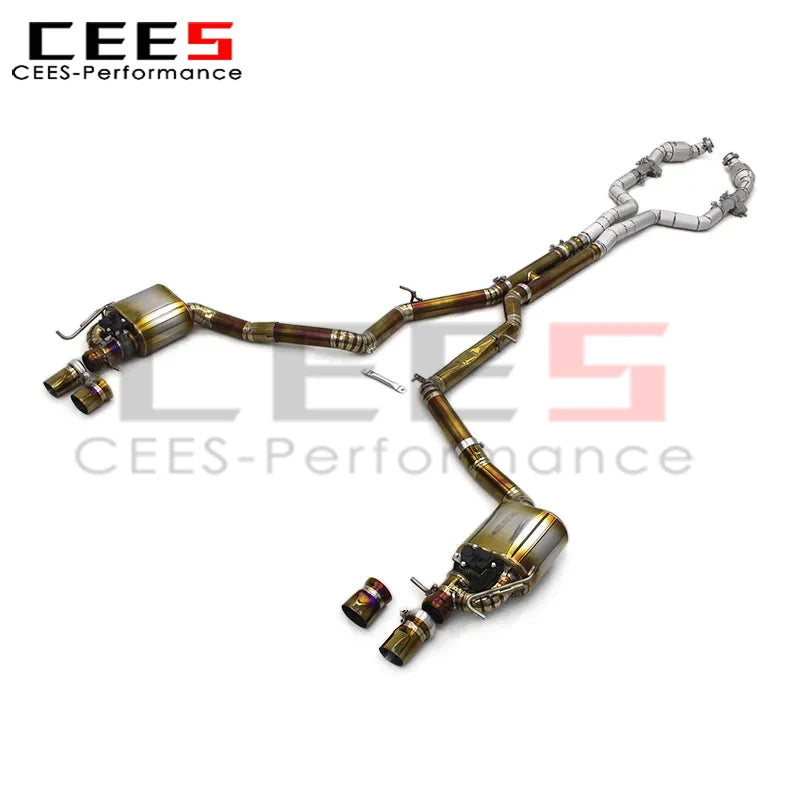 cees for Mercedes-Benz E63/E63S W212 AMG 2007-2016 Valved Sport Exhaust System