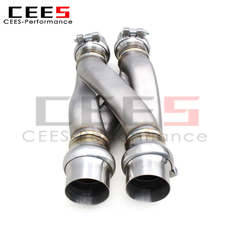 Z Pipe with 2.5 Inches/2.75 Inches/3 Inches General-purpose Mid Pipe Exhaust System