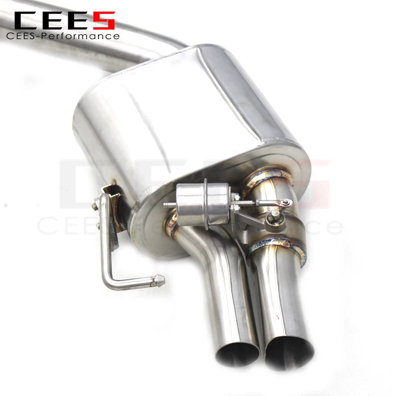 CEES Exhaust Stytem for Audi RS7 C7 4.0T 2013-2018 Stainless Steel Valvetronic Catback Muffler Exhaust Pipes