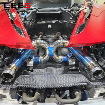 Mclaren 720s 4.0 Titanium Full Exhaust System