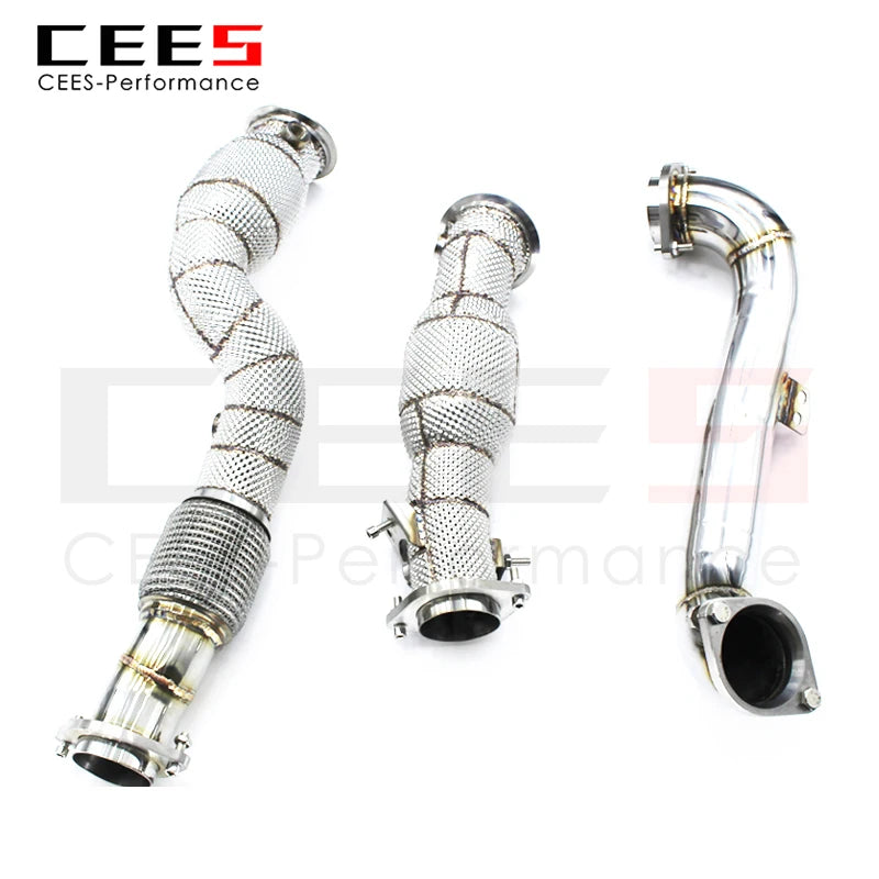 BMW G80/G82/G83 M3/M4 With Free Flow Tube Downpipes Exhaust System