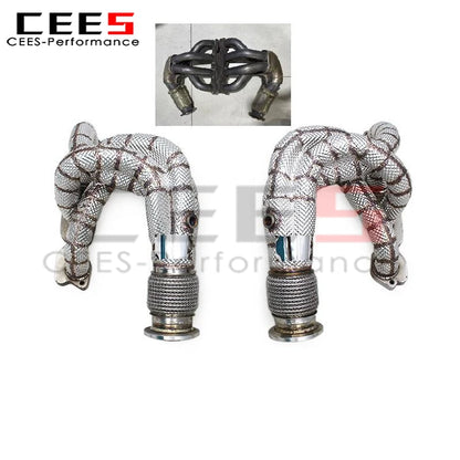 Ferrari 458 Speciale/458SC 4.5L 2011-2016 Stainless Steel Manifold Header Exhaust System