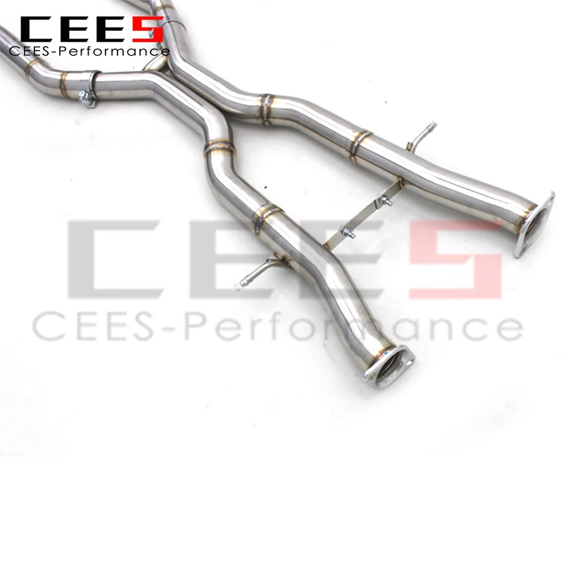 CEES Valved Catback Exhaust System For JEEP Grand Cherokee 3.0/3.6 2007-2023 304  Muffler Escape Car Exhaust Pipes