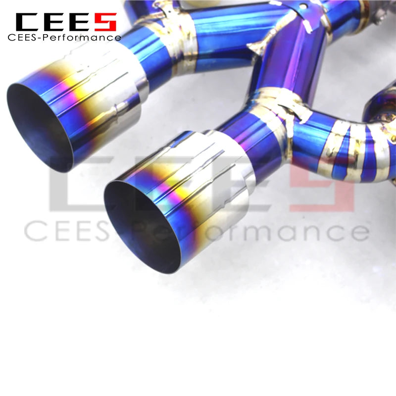 Custom Catback Exhaust Downpipe For Honda CIVIC Type R/Type-R 2.0T 2017-2023 Titanium  Escape Muffler Exhaust Pipes