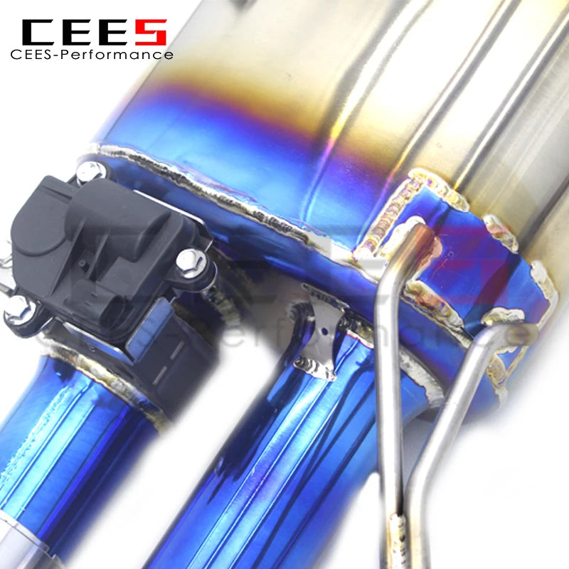 CEES High Performance Titanium exhaust pipes For BMW M3 E90/E92/E93 4.0L 2007-2013 Catback exhaust systems with vacuum Valve