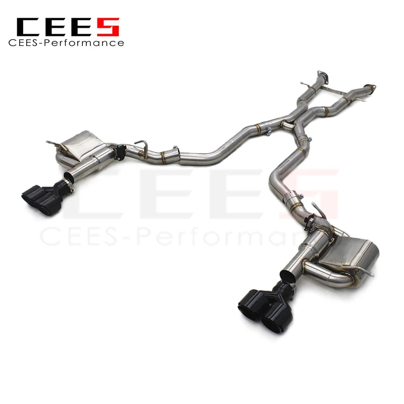 CEES Valved Catback Exhaust System For JEEP Grand Cherokee 3.0/3.6 2007-2023 304  Muffler Escape Car Exhaust Pipes