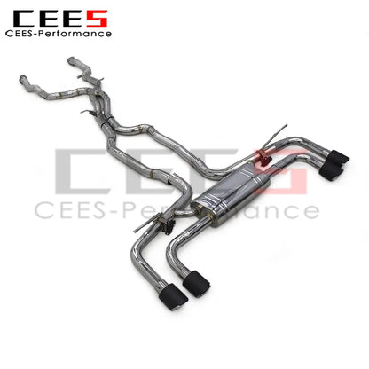 cees Valvetronic Catback Exhaust for Porsche Cayenne 957 3.6/4.8T 2006-2010 Valved Sport Exhaust System