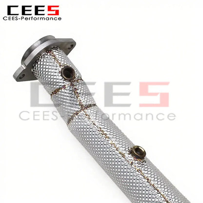 Dodge RAM 1500 5.7L 2019-2023 Stainless Steel Heat shield Downpipe Exhaust System