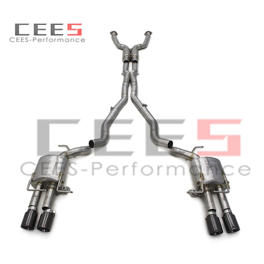 CEES Catback Exhaust Escape For BMW M5 E60 5.0L 2003-2010 Stainless Steel Exhaust Pipe Muffler Exhaust System