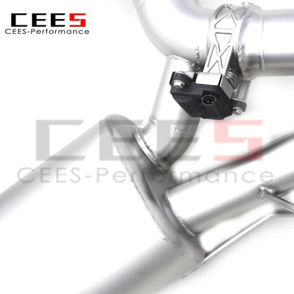 CEES Performance for BMW M5 F90 4.4T 2018-2023 Tuning Valvetronic Muffler Catback Exhaust System With Valve  Sistemas De Escape