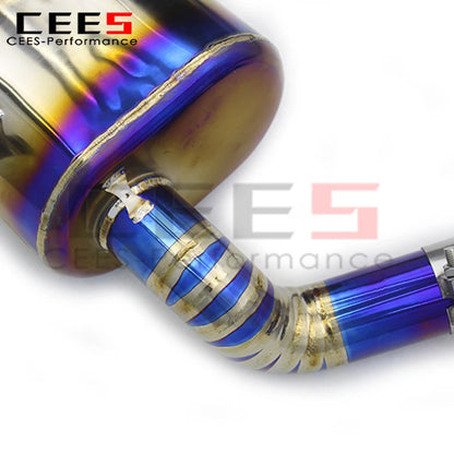 cees Performance Titanium Valve Catback Exhaust for BMW M3 E90 E92 E93 4.0L 2008-2013 Exhaust Pipe Muffler System with Catalyst