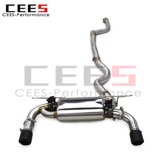 CEES Escape Valvetronic Catback Exhaust Muffler Assembly for BMW 440/440i 3.0T 2016-2023 SS304 Stainless Steel Car Exhaust Pipes