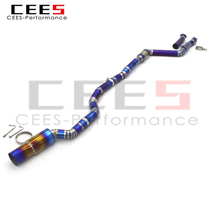 CEES Catback Exhaust Pipe for Toyota Supra A90 3.0T 2020-2023 High Performance Titanium Exhaust Pipe Muffler Car Exhaust System