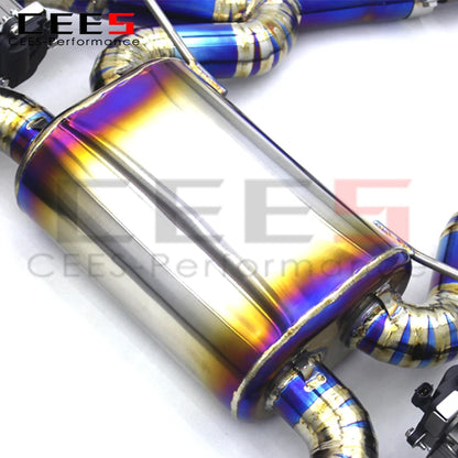 CEES Catback Exhaust Valve Titanium Exhaust Pipes Car Exhaust Muffler for BMW M3/M4 F80/F82 3.0T 2015-2019