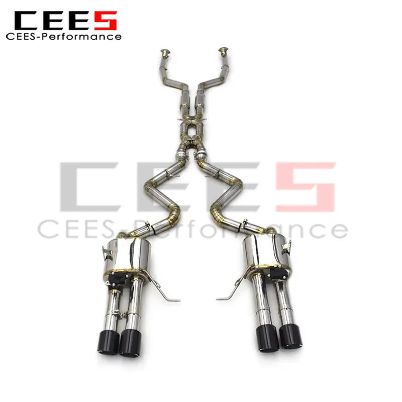 CEES  Catback Exhaust System for BMW M3 E90/E92/E93 4.0L 2008-2013 Titanium Valvetronic Exhaust Pipes